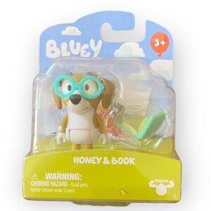 Bluey Story Starter Pack Honey & Book 3” Action Figure Toy Moose NEW
